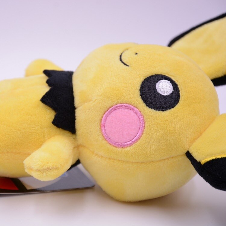 Takara Tomy Pokemon Pichu Plush Lovely Pikachu Juvenile Version Evolution Toy Hobby Collection Doll Kawaii Gift for Girl Takara Tomy Pokemon Pichu Plush Lovely Pikachu Juvenile Version Evolution Toy Hobby Collection Doll Kawaii Gift for Girl