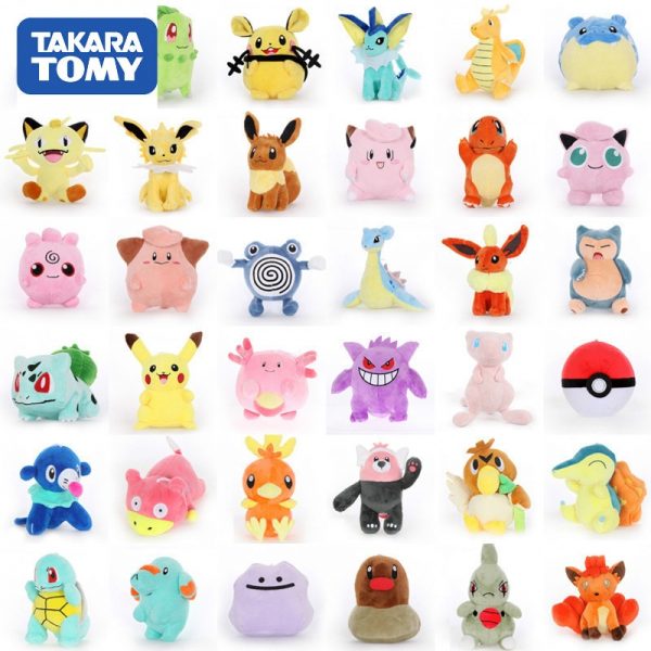 Pokemon Stuffed Animal Cuties Poké Plush – 8″(Meowth/Puppet/Pickchu)