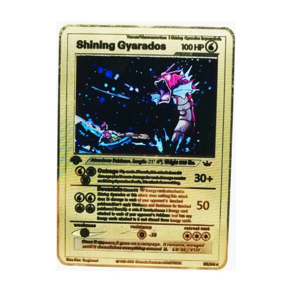 Pokémon TCG : Anime Pokemon Gold Metal Custom Card Collection – Single Pack - Image 2