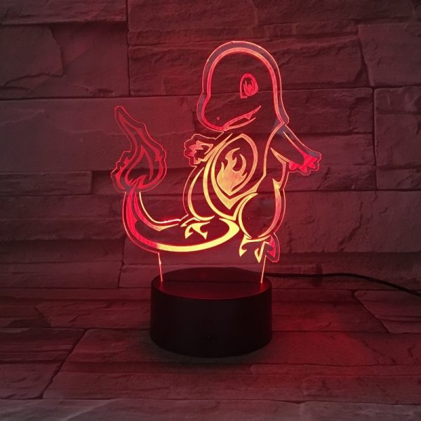 Pokémon 3D LED Night Light:Pikachu/Eevee Charizard/Jigglypuff - Image 3