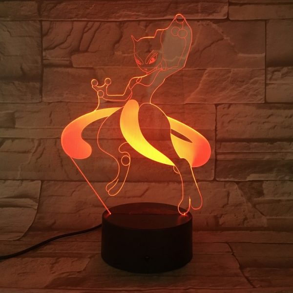 Pokémon 3D LED Night Light:Pikachu/Eevee Charizard/Jigglypuff - Image 5