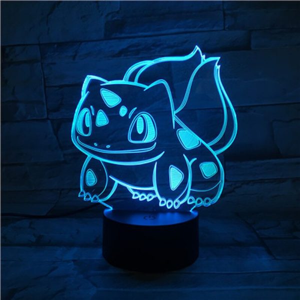 Pokémon 3D LED Night Light:Pikachu/Eevee Charizard/Jigglypuff - Image 2