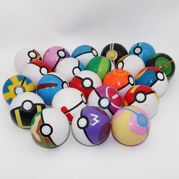 Takara Tomy Pokemon Pet Elf Ball Pikachu Pokeball 7cm Pop-up Poke Balls Kids Figures Toy Hot kid toy birthday Gift - Image 5