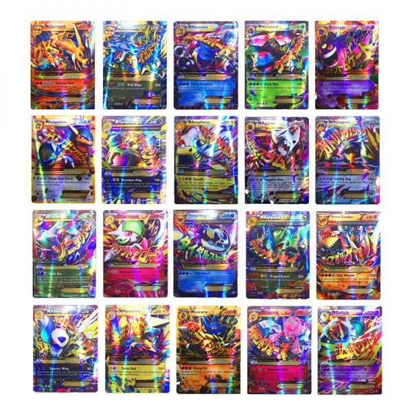 Pokemon GX/MEGA Game Battle No Repeat Shining Cards - 20/60/100/200 PCS - Image 2