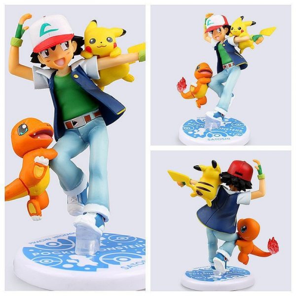 G.E.M. Pocket Monsters Pokemon Collection Figure: Misty's Psyduck & Ash Ketchum Pikachu - Image 4