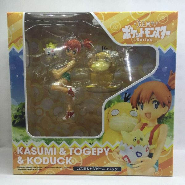 G.E.M. Pocket Monsters Pokemon Collection Figure: Misty's Psyduck & Ash Ketchum Pikachu - Image 3