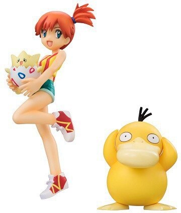 Takara Tomy Pokemon toys Ash Ketchum Pikachu Misty Psyduck Togepi Action Figure Toys Model Toys For Children Birthday Gift