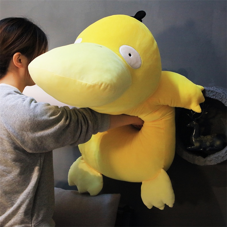 Big size Pikachu Psyduck plush toys cute Cartoon duck Stuffed doll soft Pillow for Children kids birthday present
