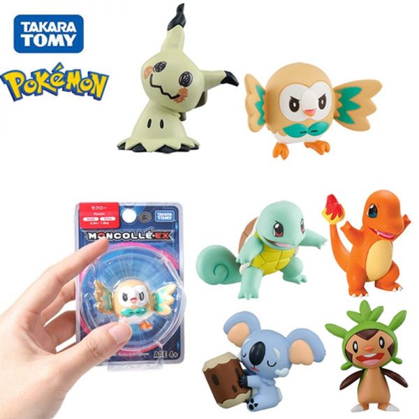 Pokemone Figures: Pikachu Anime Action Mini Figure Dolls - 2&3"