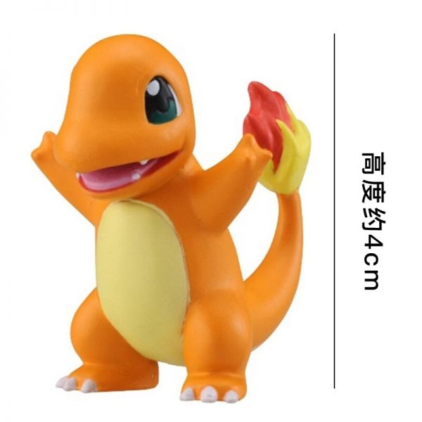 Pokemone Figures: Pikachu Anime Action Mini Figure Dolls - 2&3" - Image 5