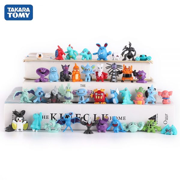 Pokemon Mini Action Figures Brinquedos Collection Toy Set - 0.8~1.2"(144PCS) - Image 4