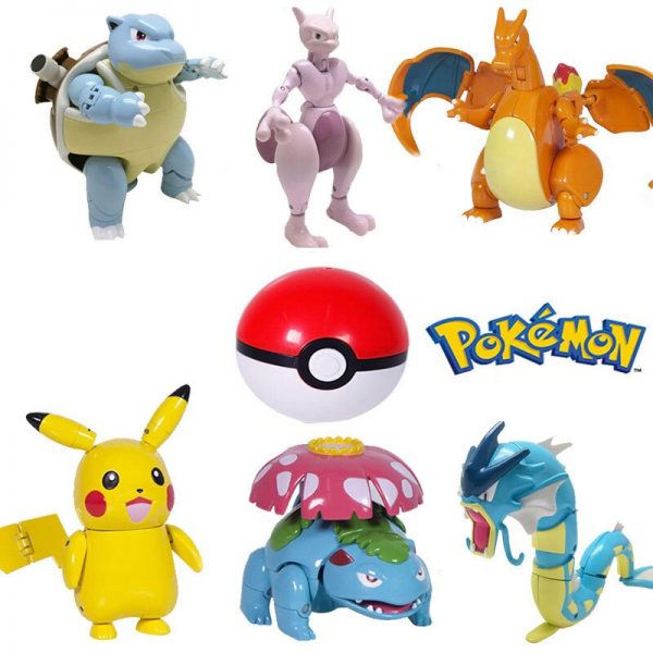 Pokemon Sun&Moon Deformation Pokeball Action Figure Robot Toy - Image 4