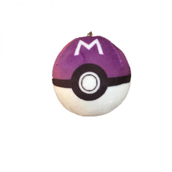 keychain plush ball-3